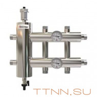 Совмещенные распределительные коллекторы с гидравлическими разделителями GSK 25-3 ECO Совмещенные распределительные коллекторы с гидравлическими разделителями GSK 25-3 ECO