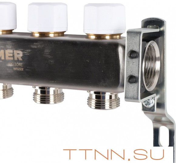 Для отопления Rommer 1"/3/4"x9 с расходомерами (RMS-1200-000009) Для отопления Rommer 1"/3/4"x9 с расходомерами (RMS-1200-000009)