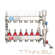 Коллекторная группа с расходомерами Vieir 11 выходов (НЕРЖ) VR113-11A Коллекторная группа с расходомерами Vieir 11 выходов (НЕРЖ) VR113-11A