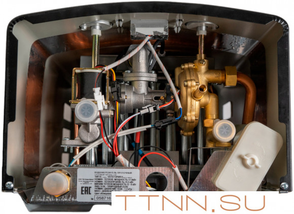 Газовый проточный водонагреватель VilTerm S11 Print (лоза) черная Газовый проточный водонагреватель VilTerm S11 Print (лоза) черная