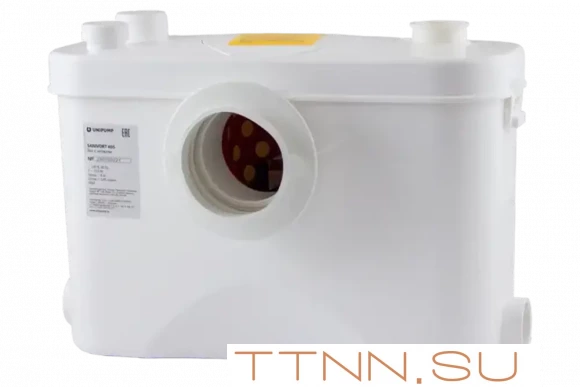 Канализационная установка Unipump SANIVORT 405 М 8м (центральный вход)