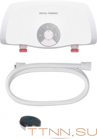 Электрический проточный водонагреватель 5 кВт Royal Thermo Smartfix S (5,5 kW) - душ Электрический проточный водонагреватель 5 кВт Royal Thermo Smartfix S (5,5 kW) - душ