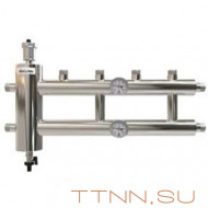 Совмещенные распределительные коллекторы с гидравлическими разделителями GSK 40-2.1 Совмещенные распределительные коллекторы с гидравлическими разделителями GSK 40-2.1