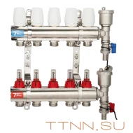 Коллекторная группа с расходомерами Vieir 8 вых VR112-08A Коллекторная группа с расходомерами Vieir 8 вых VR112-08A