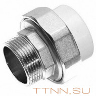 Муфта комбинированная разъёмная с наружной резьбой Valfex 40х1 1/4" Муфта комбинированная разъёмная с наружной резьбой Valfex 40х1 1/4"