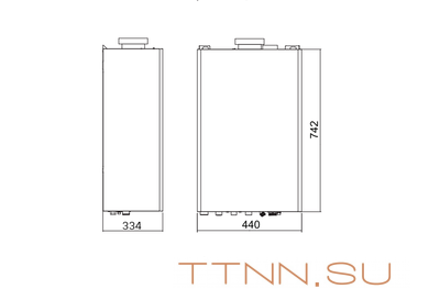 Настенный газовый котел Thermex EuroElite F32