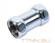 Соединение прямое для полотенцесушителя 1х1 Соединение прямое для полотенцесушителя 1х1