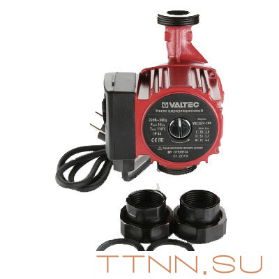 Насос для отопления VALTEC RS 25/6-180