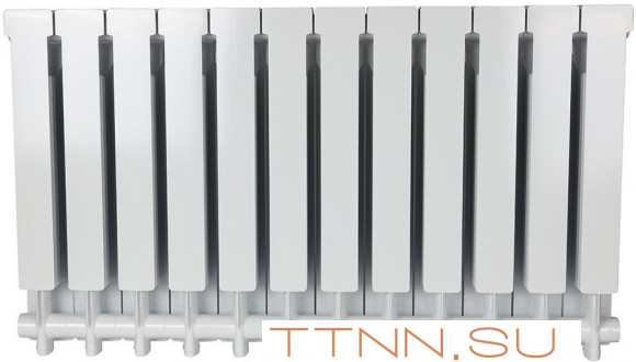 Алюминиевый радиатор STOUT ALPHA 500 AL 12 секций (SRA-2310-050012) Алюминиевый радиатор STOUT ALPHA 500 AL 12 секций (SRA-2310-050012)