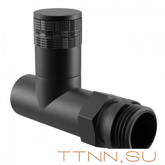 Набор вентелей Royal Thermo PIANO, ПРЯМОЙ, (2 шт) черный Набор вентелей Royal Thermo PIANO, ПРЯМОЙ, (2 шт) черный