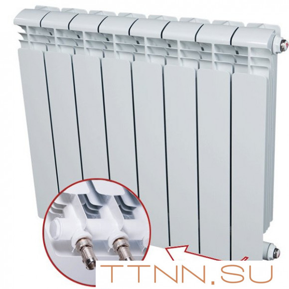 Алюминиевый радиатор Rifar Alum Ventil 500 4 секц.