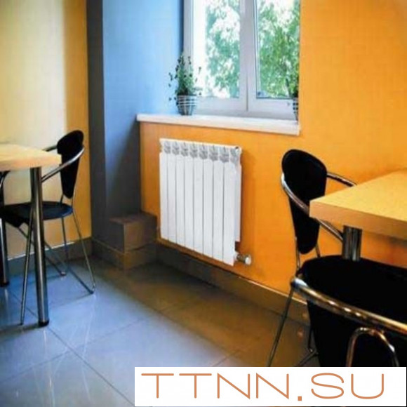 Алюминиевый радиатор Rifar Alum Ventil 500 4 секц.