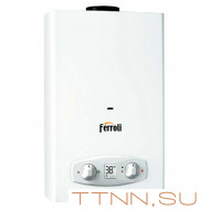 Газовый проточный водонагреватель Ferroli VERONA 11 D (NG) Газовый проточный водонагреватель Ferroli VERONA 11 D (NG)