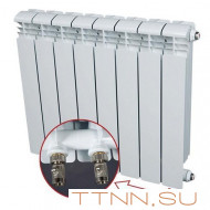 Алюминиевый радиатор Rifar Alum 350 Ventil 10 секций Алюминиевый радиатор Rifar Alum 350 Ventil 10 секций