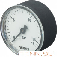 Манометр аксиальный Watts F+R100(MDA) 80/16x1/4" Манометр аксиальный Watts F+R100(MDA) 80/16x1/4"