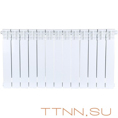 Биметаллический радиатор STOUT SPACE 500 нижнее 13 секций (SRB-0320-050013)