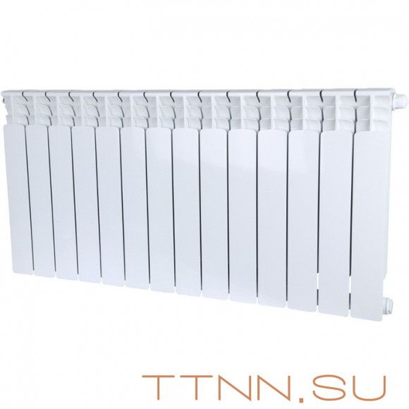Биметаллический радиатор STOUT SPACE 500 нижнее 14 секций (SRB-0320-050014) Биметаллический радиатор STOUT SPACE 500 нижнее 14 секций (SRB-0320-050014)