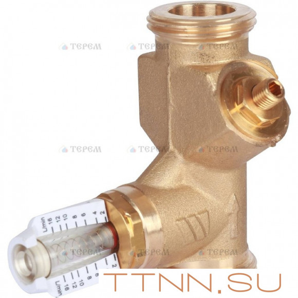 Балансировочный вентиль Watts НP SRV-AG15 с расходомером(1.2-16л/м) Балансировочный вентиль Watts НP SRV-AG15 с расходомером(1.2-16л/м)