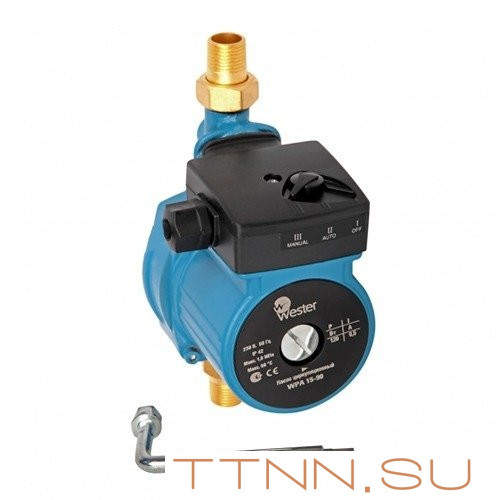 Повысительный насос Wester WPA 15-90 (0-18-0070) Повысительный насос Wester WPA 15-90 (0-18-0070)