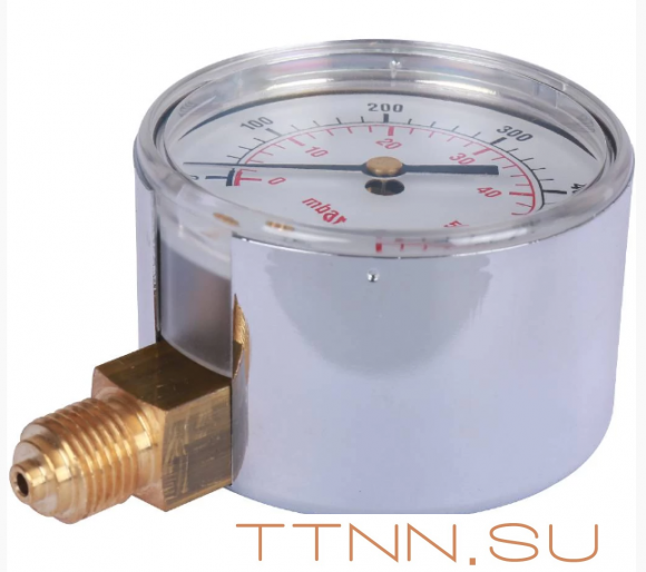 Манометр газовый Watts MG 63 (1/4",60мбар) Манометр газовый Watts MG 63 (1/4",60мбар)