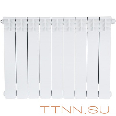 Биметаллический радиатор STOUT SPACE 500 нижнее 9 секций (SRB-0320-050009) Биметаллический радиатор STOUT SPACE 500 нижнее 9 секций (SRB-0320-050009)