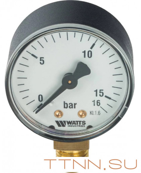 Манометр радиальный Watts F+R200 (MDR) 100/ 16x1/2" Манометр радиальный Watts F+R200 (MDR) 100/ 16x1/2"