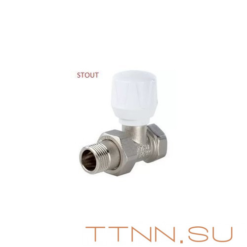 Вентиль ручной регулировки радиатора 3/4" прямой Вентиль ручной регулировки радиатора 3/4" прямой