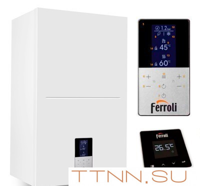 Настенный газовый котел Ferroli Bluehelix Hitech RRT 45 H (EU) Настенный газовый котел Ferroli Bluehelix Hitech RRT 45 H (EU)