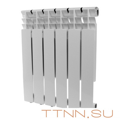 Алюминиевый радиатор Rommer Optima 500 6 секций Алюминиевый радиатор Rommer Optima 500 6 секций