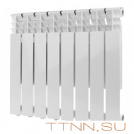 Алюминиевый радиатор Rommer Optima 500 8 секций Алюминиевый радиатор Rommer Optima 500 8 секций