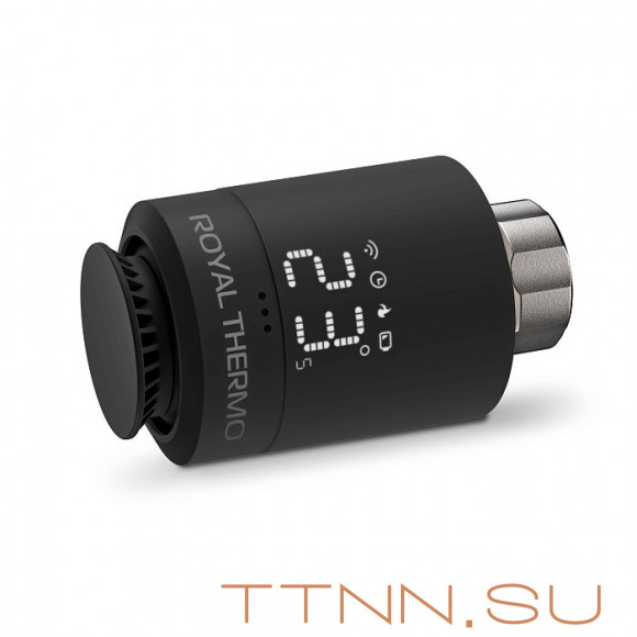 Термоголовка Royal Thermo Smart Heat, черный Термоголовка Royal Thermo Smart Heat, черный