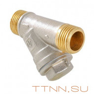 Фильтр механической очистки VALTEC 1/2 VT.190 резьба наружная-наружная Фильтр механической очистки VALTEC 1/2 VT.190 резьба наружная-наружная