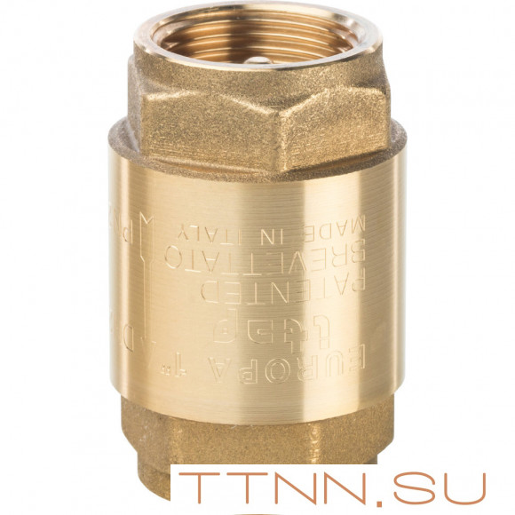 Клапан обратного хода с металлическим седлом STOUT 1" Клапан обратного хода с металлическим седлом STOUT 1"