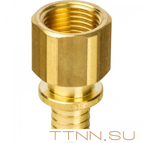 Переходник с внутренней резьбой 16xRp 3/4" Переходник с внутренней резьбой 16xRp 3/4"