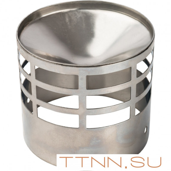 Решетка STOUT из нержавеющей стали DN80 для дымоотводящей трубы Решетка STOUT из нержавеющей стали DN80 для дымоотводящей трубы