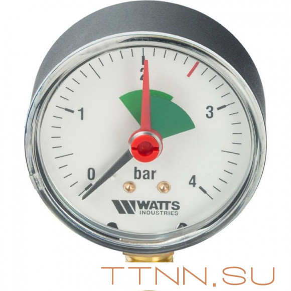 Манометр радиальный Watts F+R201 (MHR) 63/4x3/8" Манометр радиальный Watts F+R201 (MHR) 63/4x3/8"
