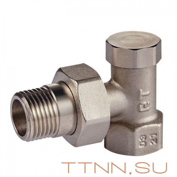 Набор ручной регулировки Royal Thermo угловой 1/2” (никель) Набор ручной регулировки Royal Thermo угловой 1/2” (никель)