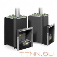 Печь для бани Уралочка 24, газо-дровяная, сталь Печь для бани Уралочка 24, газо-дровяная, сталь