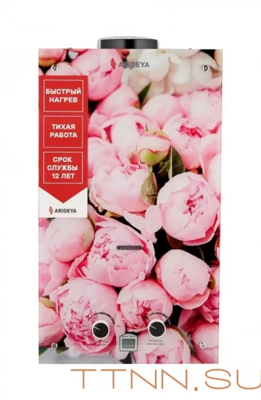 Водонагреватель проточный газовый Arideya JSD 20 G1 P (Пионы) Водонагреватель проточный газовый Arideya JSD 20 G1 P (Пионы)