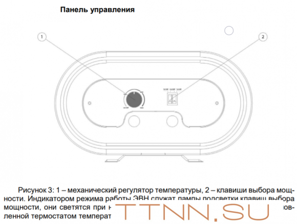 Электрический накопительный водонагреватель Thermex Double 80