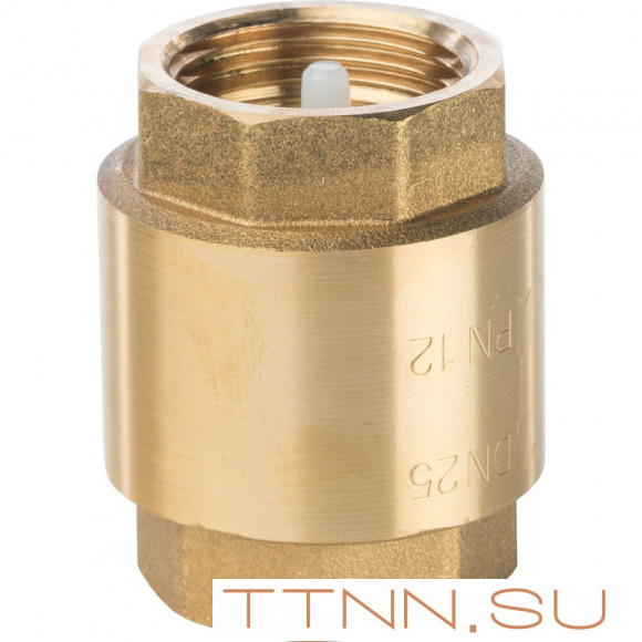 Клапан обратного хода с пластиковым седлом STOUT 1 SVC-0012-000025