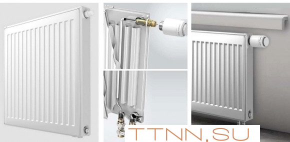 Стальной панельный радиатор Тип 33 Royal Thermo VENTIL COMPACT VC33-450-1900 RAL9016 Стальной панельный радиатор Тип 33 Royal Thermo VENTIL COMPACT VC33-450-1900 RAL9016