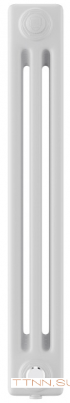 Стальной трубчатый радиатор 3-колончатый Royal Thermo Insignia VC3050 - 14 секц. RAL9016, нижнее 1/2