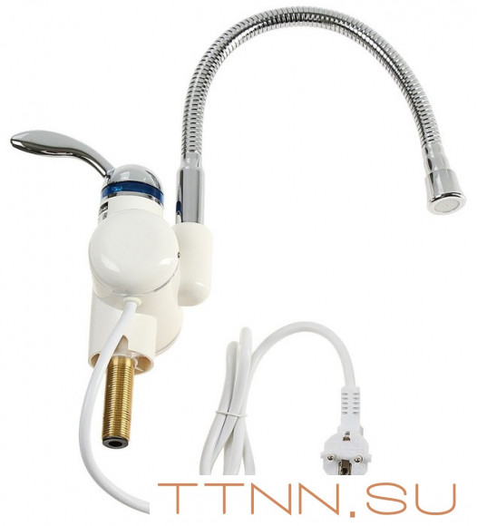 Электрический проточный водонагреватель 3 кВт Unipump BEF-001-02 Электрический проточный водонагреватель 3 кВт Unipump BEF-001-02