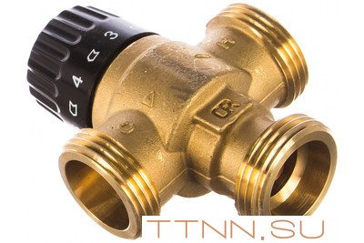 Смесительный клапан STOUT 1 1/4 НР 30-65°С KV 3,5 Смесительный клапан STOUT 1 1/4 НР 30-65°С KV 3,5