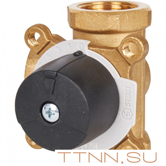 Смесительный клапан STOUT 1 KVs 12 м3/ч Смесительный клапан STOUT 1 KVs 12 м3/ч