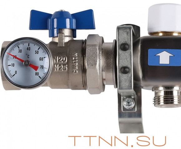 Для отопления Rommer 1"/3/4"x7 с расходомерами (RMS-1210-000007) Для отопления Rommer 1"/3/4"x7 с расходомерами (RMS-1210-000007)