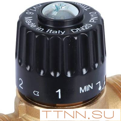 Смесительный клапан STOUT 1 НР 20-43°С KV 1,6 м3/ч Смесительный клапан STOUT 1 НР 20-43°С KV 1,6 м3/ч