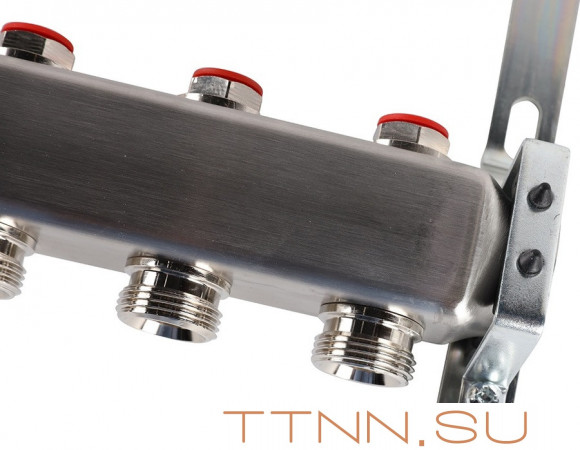 Для отопления Rommer 1"/3/4"x8 с запорными клапанами (RMS-3200-000008) Для отопления Rommer 1"/3/4"x8 с запорными клапанами (RMS-3200-000008)