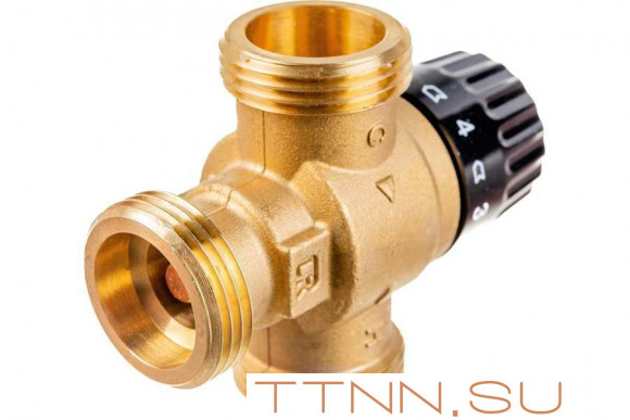 Смесительный клапан STOUT 1 НР 30-65°С KV 2,3